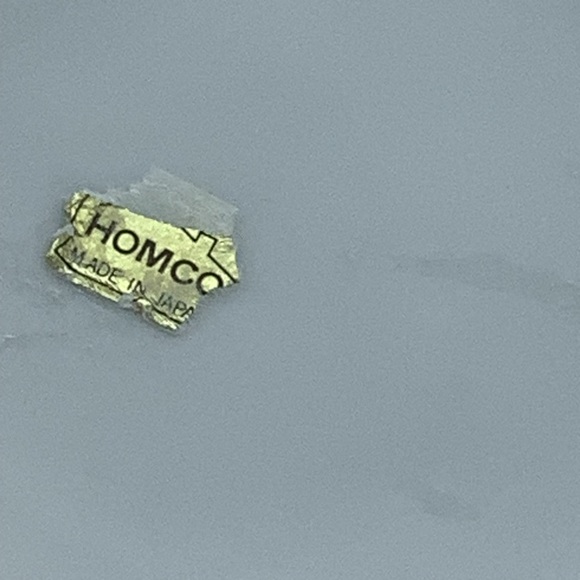 Homco Japan Asian Floral Six Sided Ceramic  Tea Pot with Metal Handle - Picture 9 of 9